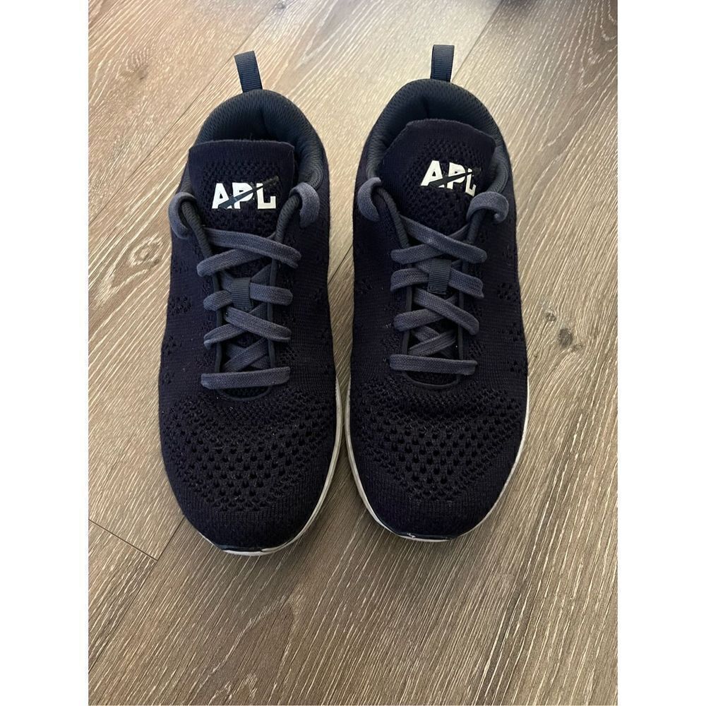 APL Techloom Pro Navy Sneakers Size 9.5 - Picture 2 of 5